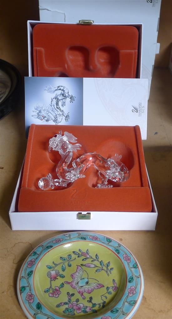 Swarovski crystal Fabulous Creatures dragon, boxed